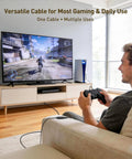 Active USB Extension Cable Sixteen Feet Four Inches Long USB Two Point Zero Extender for gaming and VR setup