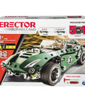 Roadster 5-In-1 Building Kit With 174 Parts box featuring pull-back racer, real metal components, STEM engineering for ages 8+
