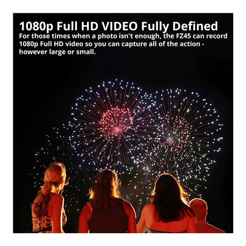 Celebrating with fireworks at night, showcasing the Easy Peasy Pastel Pink 16MP Point And Shoot Camera With 1080P Full HD Video.