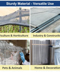 Usage examples of Beefy Heavy Duty Stainless Steel Woven Wire Mesh Roll 20 Mesh 0.15mm Wire Diameter for various applications.