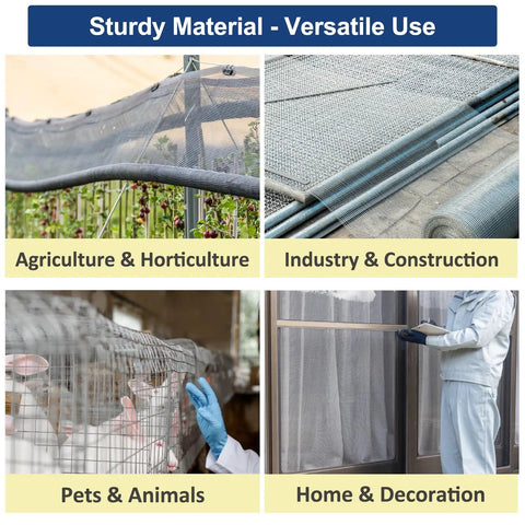 Usage examples of Beefy Heavy Duty Stainless Steel Woven Wire Mesh Roll 20 Mesh 0.15mm Wire Diameter for various applications.