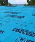 Beefy 41 Mil Ice And Water Roofing Underlayment 36 Inch X 67 Foot Roll Self Adhering high temp membrane on a roof deck.