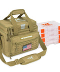 Versatile Tackle Bag With Four 3600 Trays For Saltwater And Freshwater Fishing, Easy Access Wide Mouth Design, Water Resistant 600D Storage, Padded Shoulder Strap And Handle, Stores Lures And Tools, Integrated Pliers Holder