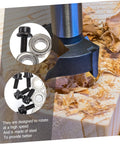 One Set Top Mounted Router Bit Bearing Replacement Kit With Ball Bearing Guides For Router Bits Upgrade And Repair