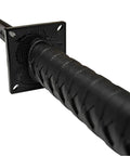 Close-up of Rugged Black Polypropylene Training Sword With Samurai Style Handle For Sparring And Practice Model 1801