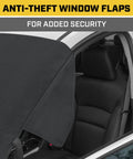 Windshield Snow Cover For Cars, Trucks, Vans And SuvS, Weatherproof Winter Frost Protector with anti-theft window flaps