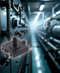 Rotary Switch 4 Position 3 Speed Heater Blower Fan Control Knob installed in industrial factory setting with durable metal construction.