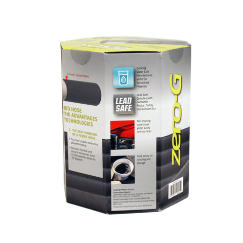 Product packaging for Ultra Flexible Lightweight Garden Hose Five Eighth Inch By Fifty Feet, Kink Free And Durable, High Burst Flow
