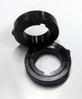 Two Pack One And A Quarter Inch Bore Axle Shaft Lock Collars For Go Kart And Racing Carts Aluminum Construction With Steel Bolts Black Finish Two Pieces Fit Most Chassis Easy Install