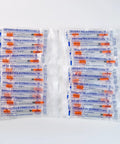 Bulk 100 Pack Disposable Syringes 0.5ml 32 Gauge 0.5cc Lab Supplies Individually Wrapped with Clear Graduation Scale and Smooth Piston for Easy One Hand Operation, 0.5ml sterile packs