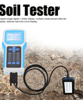 Handheld 240V Soil Tester NPK Nitrogen Phosphorus Potassium Detector For Soil Test Kits Accurate Readings Digital Meter Display