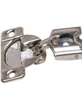 Soft Close Cabinet Hinges For 1/2 Inch Overlay, 10 Pack, 108 Degree Opening, Screw-On Wrap Around Mount, 3-Way In Out Cam Adjustment