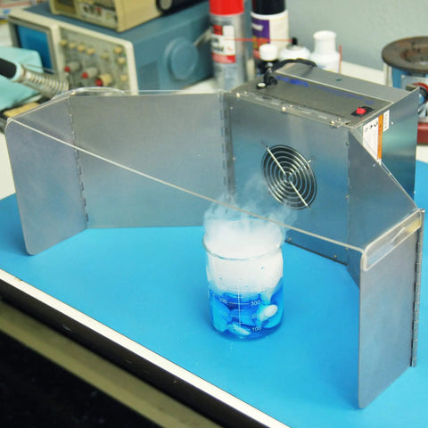 Portable Benchtop Solder Fume Extractor For Soldering Jewelry Making And Crafting With ESD Safe Base And Optional Wings
