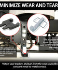 Beefy Dual Pack Snap L Pins For Weight Distribution Hitches, Four And A Quarter By One And Three Quarters Inch in use