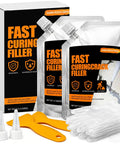 2 Pack Concrete Crack Filler Self Leveling Cement Repair For DIY Pros With High Elasticity And Fast Drying Waterproof Sealant