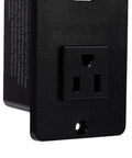 Absolute Game Changer Flush Mount Power Outlet With Dual Usb Charging And A Rock Solid Fireproof Shell Designed For Everyday Home Upgrades That Just Hits Different, black recessed outlet.