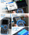 3In1 Digital Multimeter With Built In Oscilloscope And DDS Generator 19999 Counts TRMS 1MHz Bandwidth Handy Handheld Meter display