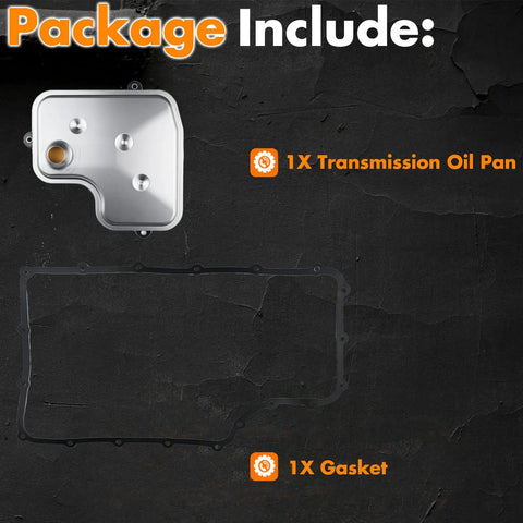 6R140 Transmission Filter Kit BC3Z7A098B for Ford Power Stroke 6.7L with oil pan and gasket included