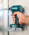 18V LXT Brushless Cordless Impact Driver With Quick-Shift Mode, 3-Speed Settings, Auto Downshift, Tightening Mode For Self-Drilling Screws, Tool Only for Heavy Duty Projects in use.