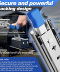 1 Pair Built Tough Heavy Duty Locking Drawer Slides 250 Lb Load Capacity Full Extension Ball Bearing Side Mount Rails