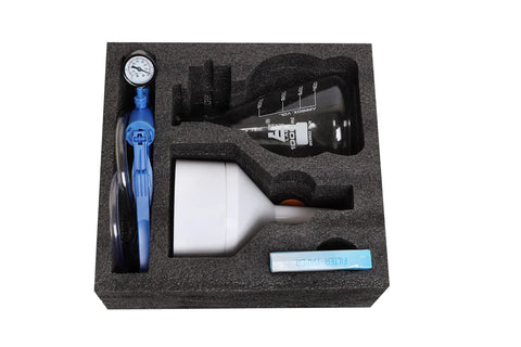 Complete Vacuum Filtration Kit With 1000mL Filtering Flask Hand Vacuum Pump Buchner Funnel Filter Papers Tubing And Stopper