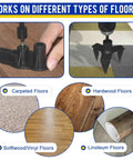 Kick Floor Squeaks Right Out The Door With This Heavy Duty Squeaky Floor Repair Kit Using Tough Joist Screws And Guided Tools For Total Home Silence Fast Today on carpeted and hardwood floors.