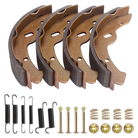 Brake Shoes And Spring Kit Easy Install For Golf Cart Txt Medalist 1997 2008 And Workhorse 1996 2012 Yamaha G14 G20 Electric