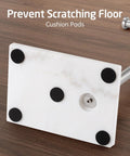 Natural Marble Toilet Paper Holder Stand Freestanding Stainless Steel With Brushed Finish Heavy Marble Base underside detail