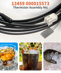 Thermistor Assembly Ntc 13459 000015573 For Ice Makers Replacement Part black wire sensor with white connector for ice machine