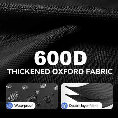 600D Oxford fabric for Collapsible Folding Wagon With 180lb Capacity Lightweight Utility Cart, waterproof and double-layered.