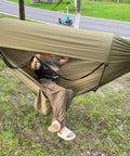 Camping Hammock Tent With Net And Portable Sleeping Cot For Backpacking And Hiking Travel 3 In 1 All In One Outdoor Gear