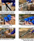 Setup instructions for Portable 15L Thermal Fogging Machine With Pulse Jet Power, 360 Degree Sprayer For Agriculture