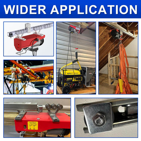 Trolley Roller Wheels For Unistrut Strut Channel Positioning Limit Kit 1-5-8 Inch System installations in various settings