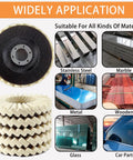 4.5 Inch Wool Polishing Pad For Angle Grinder Buffing Wheel To Shine Metal Marble Stone Furniture And Car Wax Natural Wool