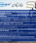 Heavy Duty 2 Ton Snatch Block With Chain, 3 Inch Single Sheave, 2 Ft Length, G70 Alloy Chain, Heat Treated And Corrosion Resistant, Mechanical Advantage For Safer, Easier Winching, Stronger Pull, Off Road Vehicle Recovery on tow truck