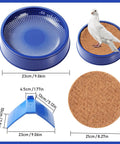 Pigeon Nesting Kit With 4 Nest Bowls, 4 Coconut Palm Mat Nest Box Pads And 8 Grid Nesting Stands For Racing Pigeons, Doves, Quails And Small Birds.