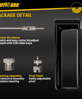Package details for Adjustable Hole Cutter 2 To 12 Inch Circle Cutter For Sheet Metal HVAC Ductwork Roofing 24 Gauge Steel And 26 Gauge Stainless Steel Durable