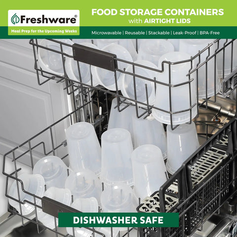 Keep Meals Fresh All Week With These Heavy Duty Plastic Deli Containers Featuring Tight Sealing Lids That Actually Stack Straight Up Microwave And Freezer Safe Bpa Free Clear Design Makes Meal Prep A Total Fire Win For Your Busy 48 Pack Kitchen Setup