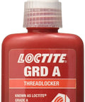 Red 088 Letter Grade A High Strength Thread Locker Wicking Grade For Fine Threads That Lock Nuts, Bolts And Studs Tight, 50 Ml Bottle