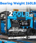 Beefy Heavy Duty Drawer Slides Full Extension Side Mount Rails For Tool Chests And Cabinets 18 Inch Fit 20 22 30 32 34 36 38 40 Inch Units 260lb Capacity Industrial Grade Steel Track Guides Runners 150000 Cycles, 260lb rated steel drawer slide