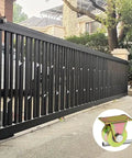 Heavy Duty U Groove Gate Casters 2 Inch Steel Gate Wheels Bearing 660 Lbs Per Wheel for sliding gates on track.