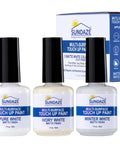 Matte White Touch Up Paint Pen Kit Dead On Wall And Cabinet Repair 3 Pack Flat Finish, bottles for home repair.