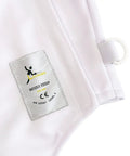 350N Fencing Uniform Full Set Pants Jacket Vest For Foil Epee Saber White Pro Grade Practice Gear with fabric label