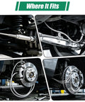 Installation of 25Ft Three Sixteenth Inch Zinc Coated Steel Brake Line Tubing Kit With 16 Inverted Flare Fittings on vehicle brakes