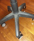 Premium 2.5 Inch Office Chair Casters Featuring Silent Gliding Polyurethane Tires hardwood floor compatible under chair base