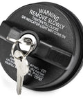 Chevy Locking Gas Cap 31780 with key inserted, fits Silverado 1500 2500 3500 Tahoe Suburban Express Malibu Colorado Equinox GMC