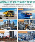 Hydraulic Pressure Test Kit usage in mining, shipping, petroleum, machinery, construction, chemical industry sectors
