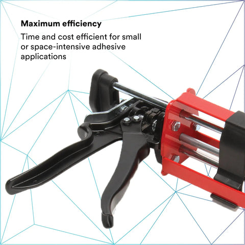 Manual Cartridge Applicator For Two Part Adhesives With Precise Dispensing And Steady Control, 200 Milliliters Capacity