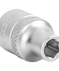 3/8 Inch Drive 6 Point Socket 6mm Metric Beefy Thin Wall Design with Knurled Grip and Deep Cross Hatch Markings for Tight Spaces