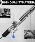 Hydraulic Power Steering Rack And Pinion Assembly Replacement For Honda Accord 2003-2007 And Acura TL 2004-2008 V6 OE 26-2703